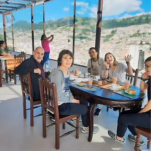  Gasthof La Terraza - Roof Terrace Overlooking The North And Historic Centre Ecuador